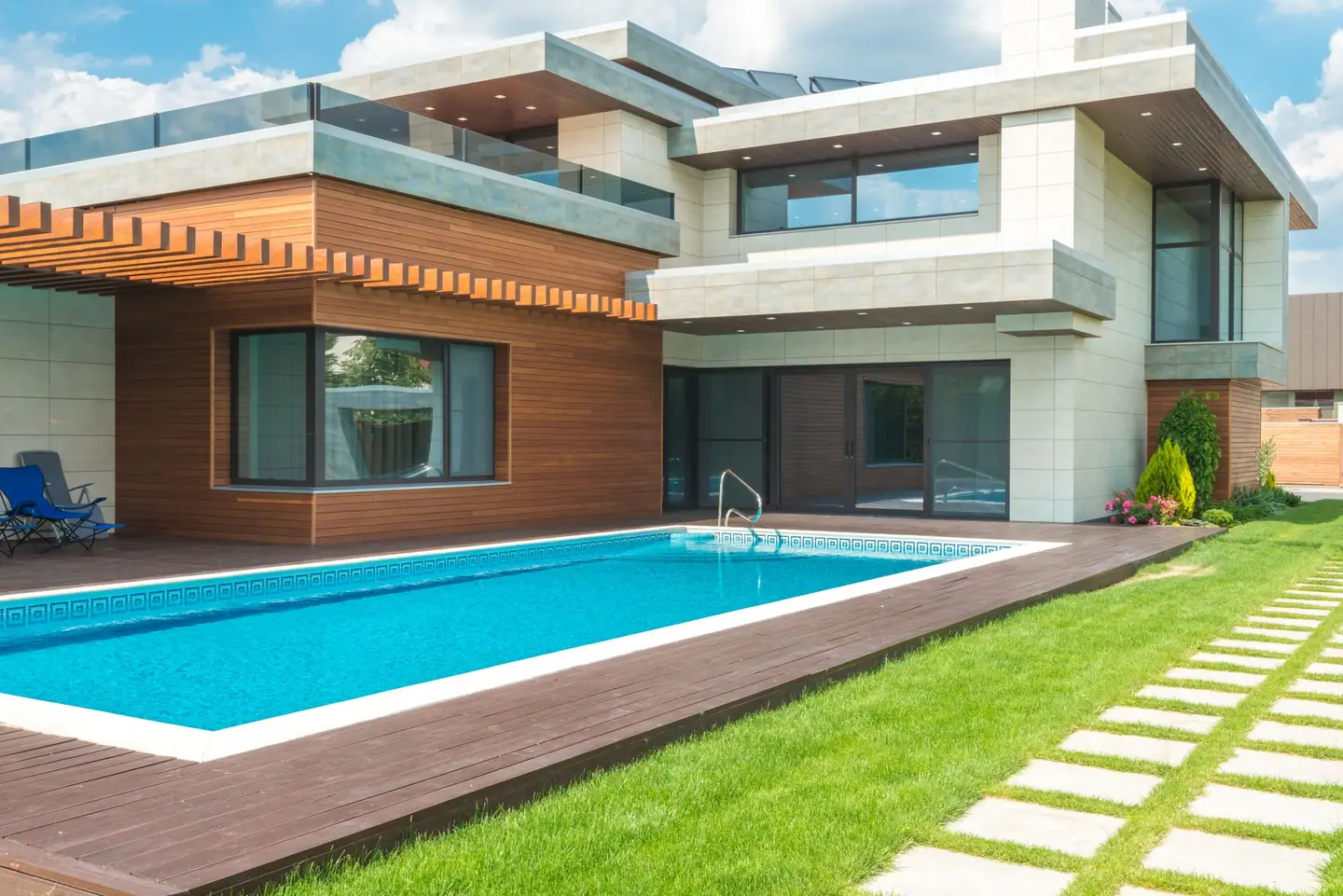 Swimming pool built in Gladesville, NSW